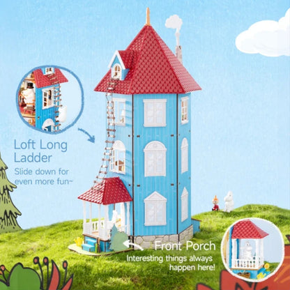 Rolife Moominhouse DIY Miniature House DA009 3D Puzzle Alternate 11