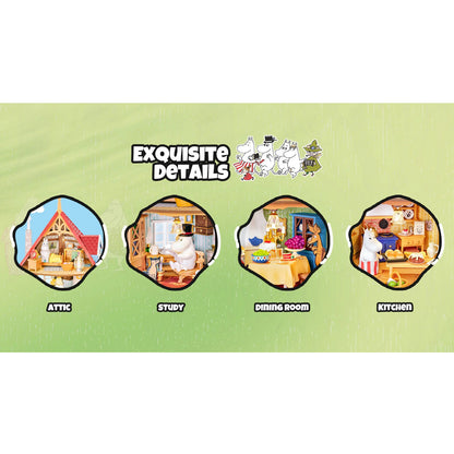 Rolife Moominhouse DIY Miniature House DA009 3D Puzzle Alternate 12