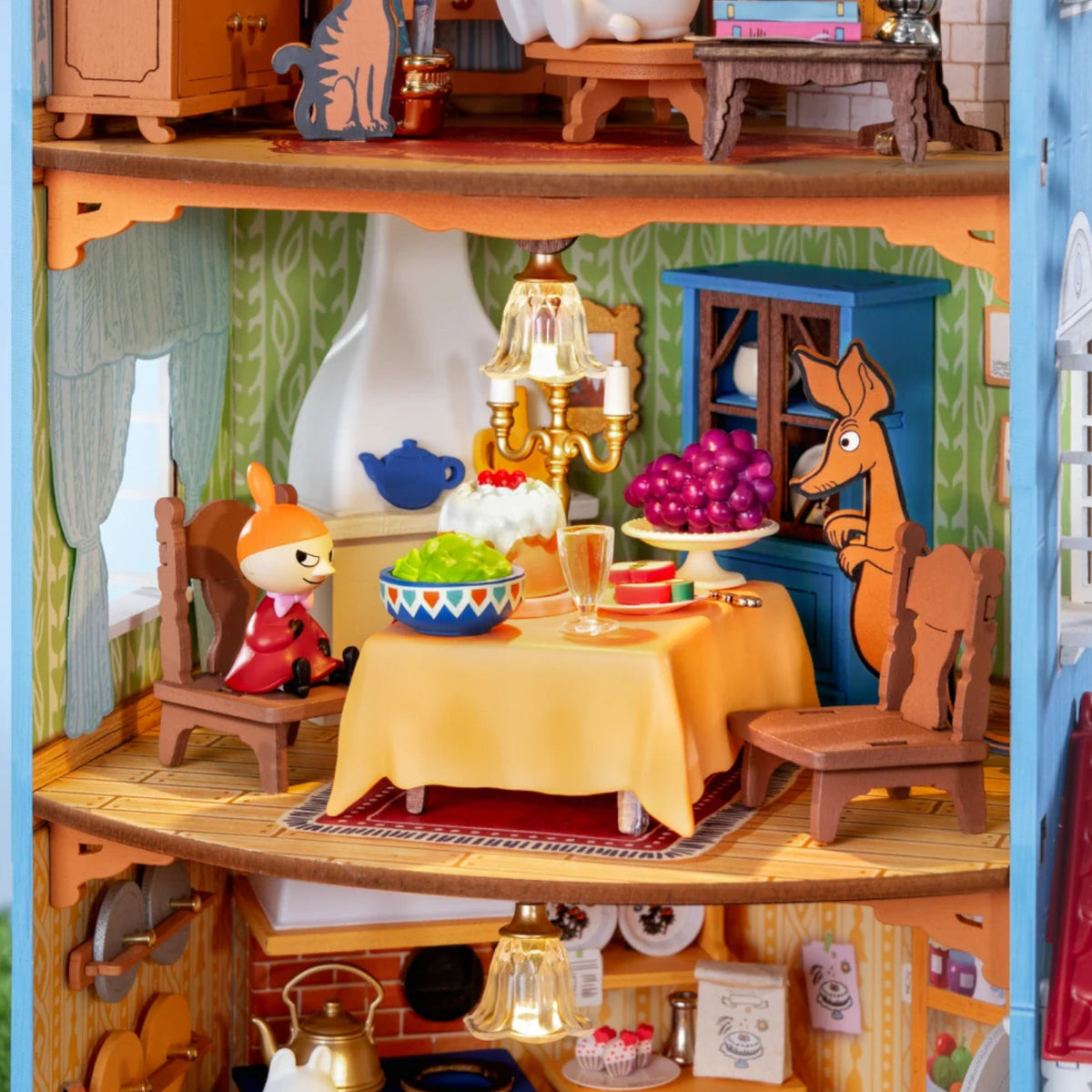 Rolife Moominhouse DIY Miniature House DA009 3D Puzzle Alternate 3