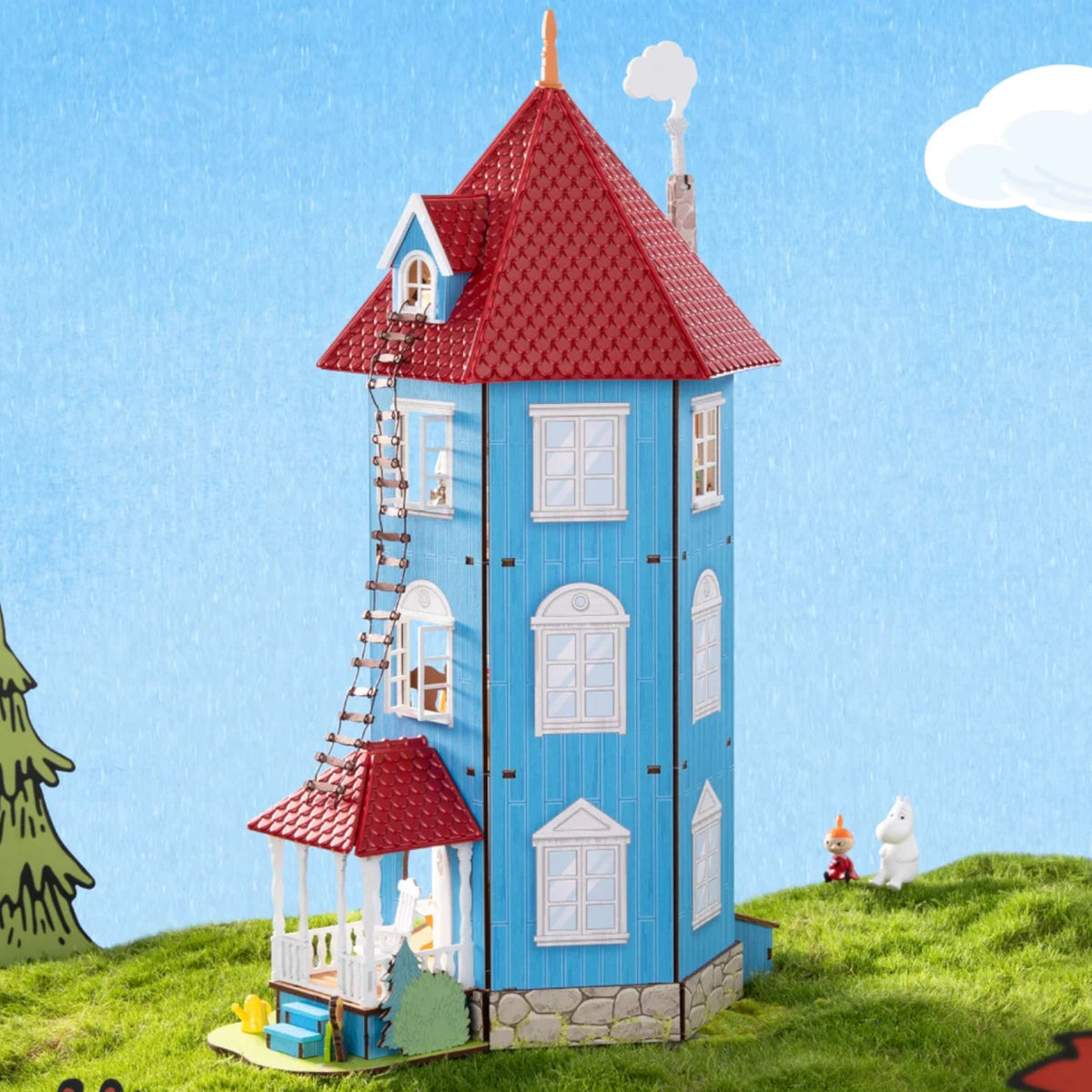 Rolife Moominhouse DIY Miniature House DA009 3D Puzzle Alternate 5