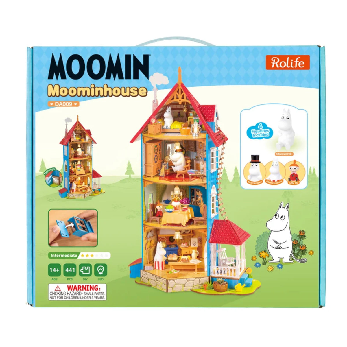 Rolife Moominhouse DIY Miniature House DA009 3D Puzzle Alternate 7