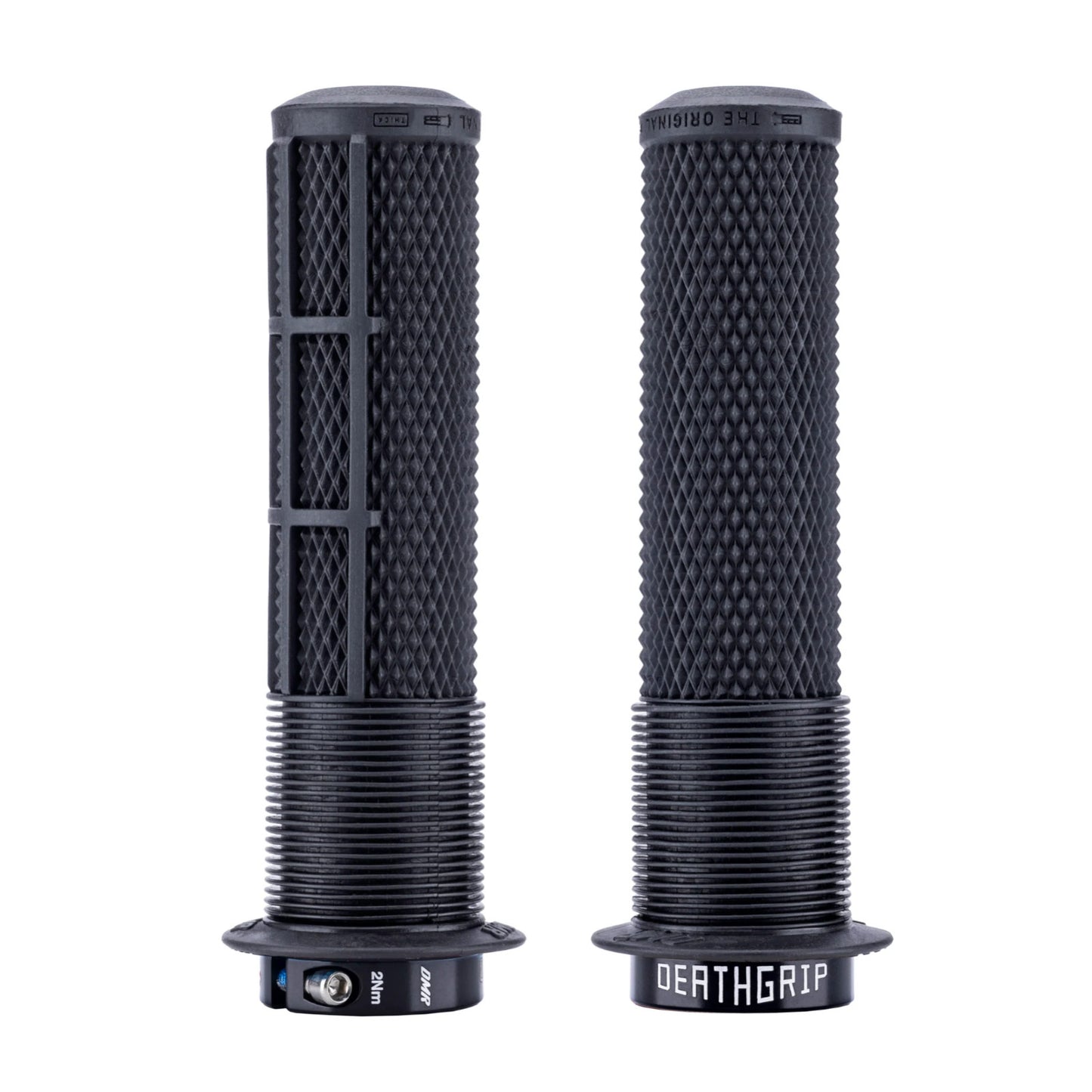 DMR DeathGrip 2 Black Thick Flanged Bike Handlebar Grips Alternate 1
