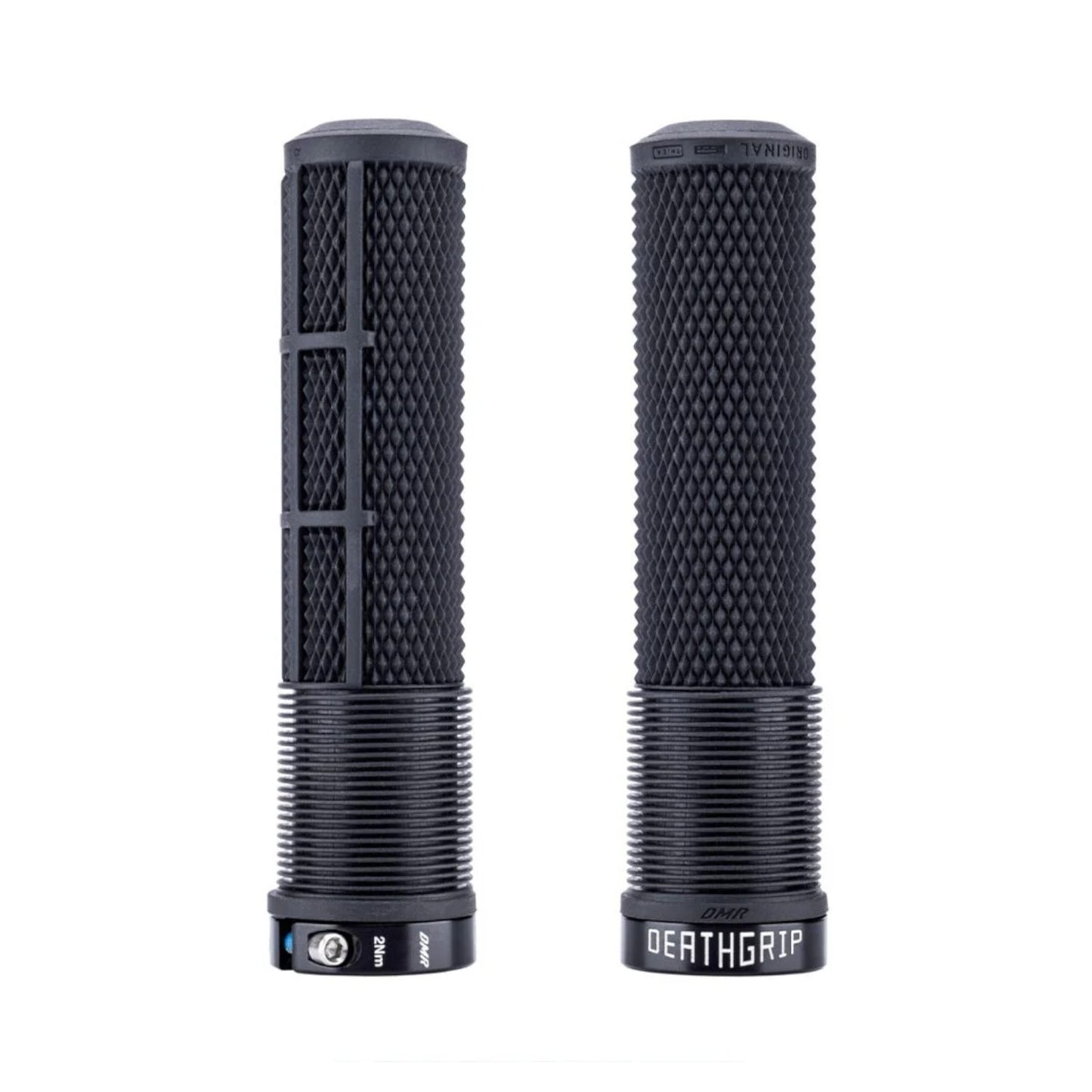 DMR DeathGrip 2 Black Thin Flangeless Race Bike Handlebar Grips Alternate 1