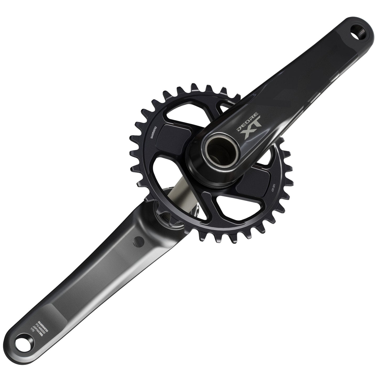 Shimano Deore XT M8200 12 Speed 55mm 160mm Bike Crankset Alternate 2