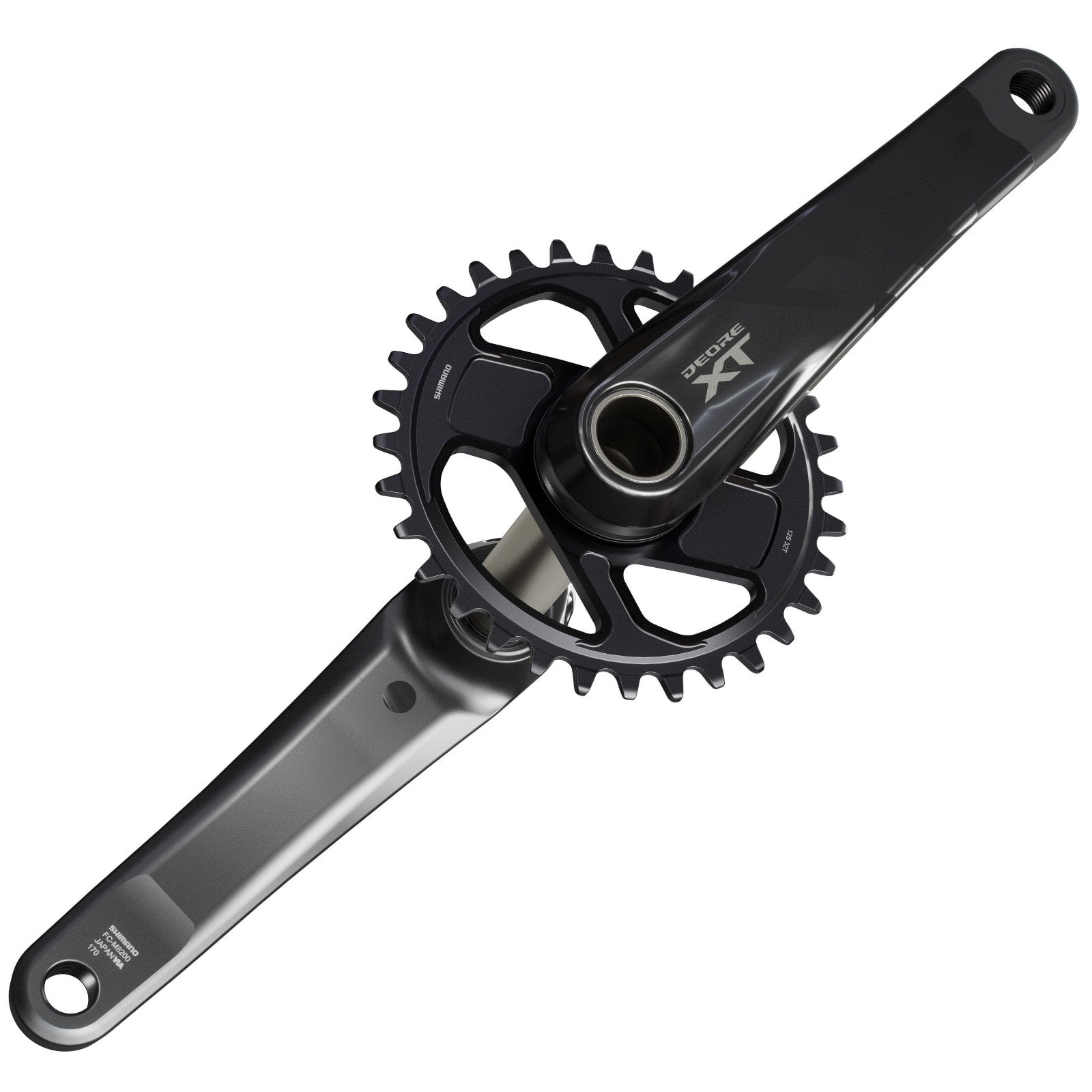Shimano Deore XT M8200 12 Speed 55mm 160mm Bike Crankset Alternate 2