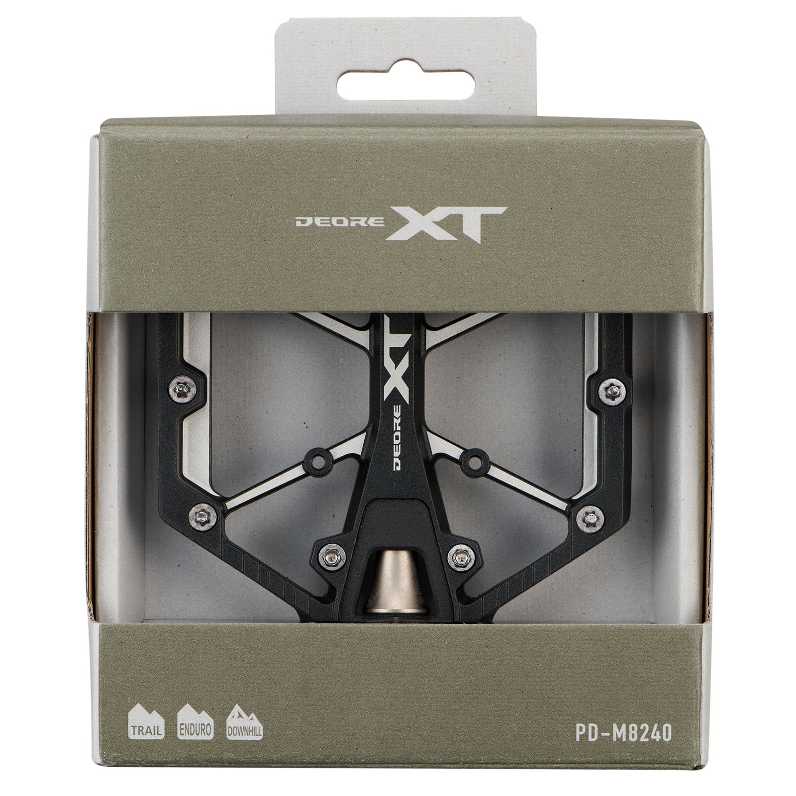 Shimano Deore XT M8240 MTB Flat 9/16 Inch Platform Bike Pedals Alternate 3