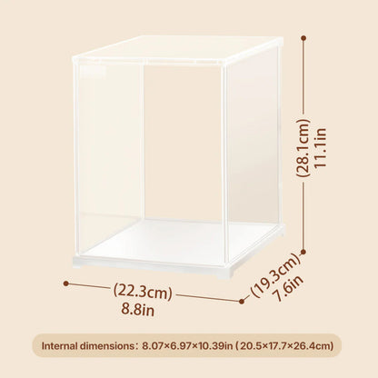 Rolife Clear Display Case Portrait Size M 3D Puzzle DF05L Alternate 8