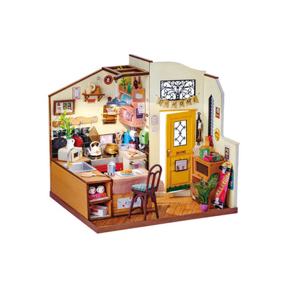 Rolife Cozy Kitchen DIY Miniature House Kit DG159 3D Puzzle