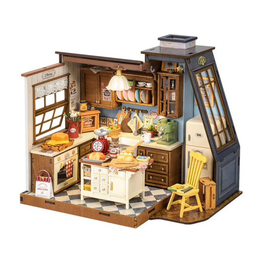 Rolife Baking Kitchen DIY Miniature House DG172 3D Puzzle