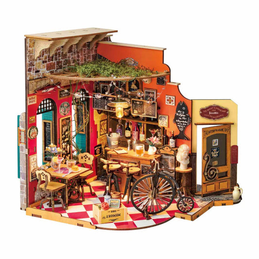 Rolife Cheers Bar & Dining DIY Miniature House DG173 3D Puzzle