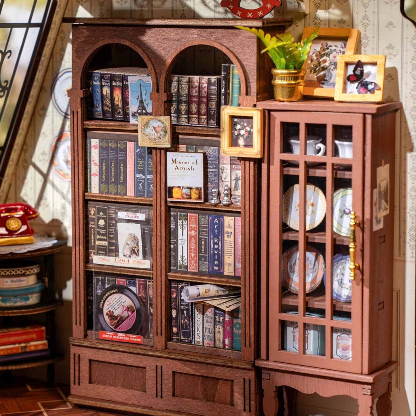 Rolife Catherine’s Living Room DIY Miniature House DG175 3D Puzzle Alternate 3