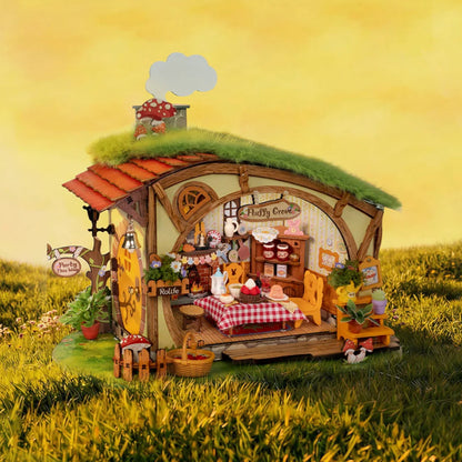 Rolife Fluffy Grove DIY Miniature House DG184 3D Puzzle Alternate 1
