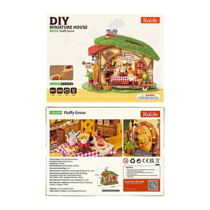 Rolife Fluffy Grove DIY Miniature House DG184 3D Puzzle Alternate 6