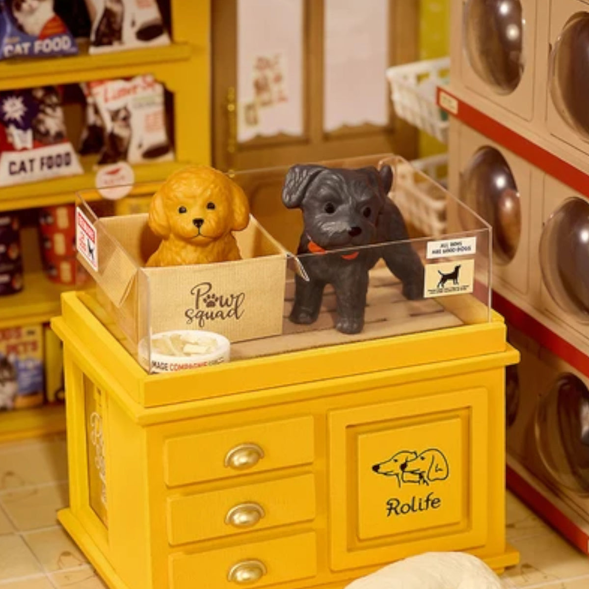 Rolife Fluffy Friends Store DIY Miniature House DG185 3D Puzzle Alternate 12