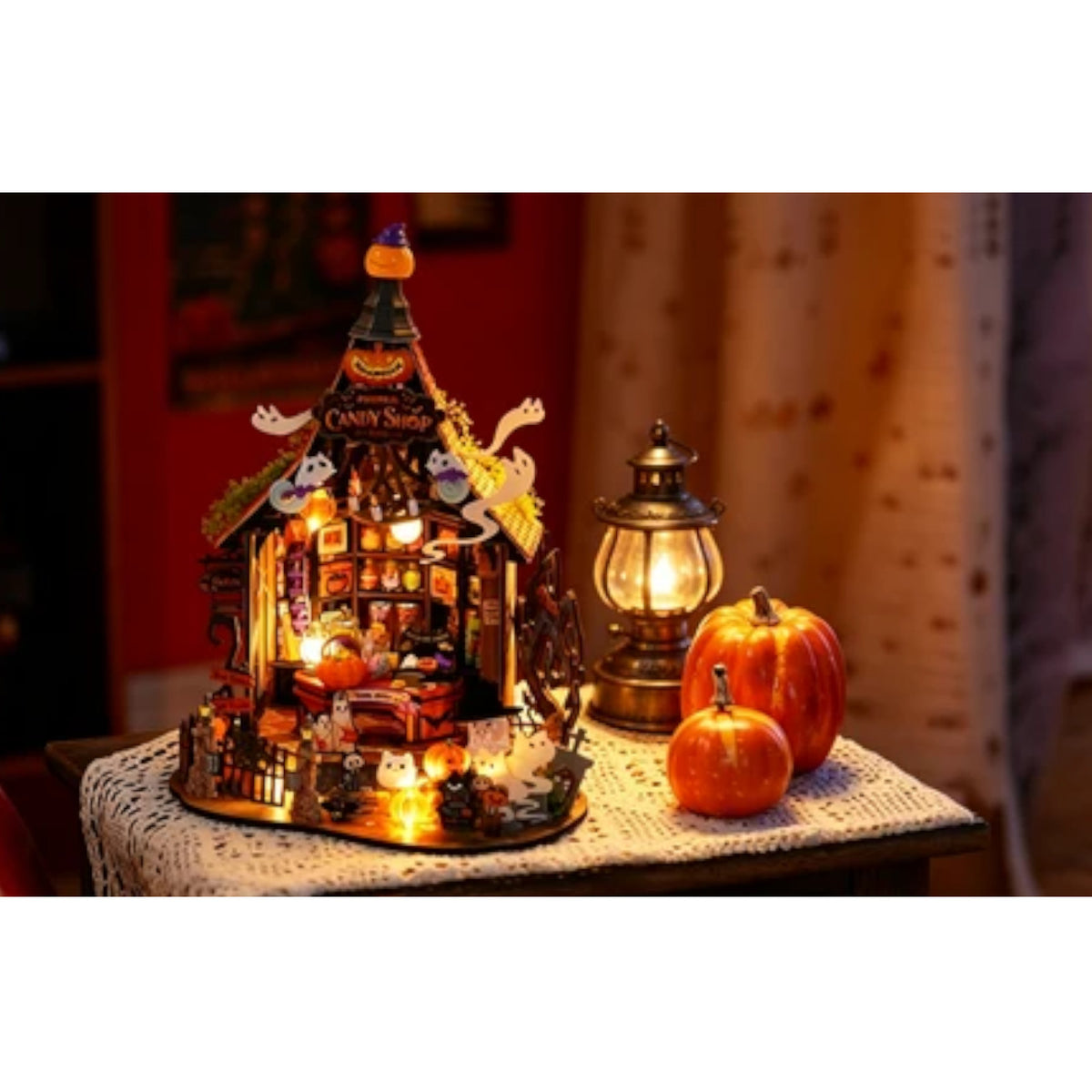 Rolife Haunted Candy House DIY Miniature House DG186 3D Puzzle Alternate 10