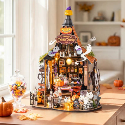 Rolife Haunted Candy House DIY Miniature House DG186 3D Puzzle Alternate 7