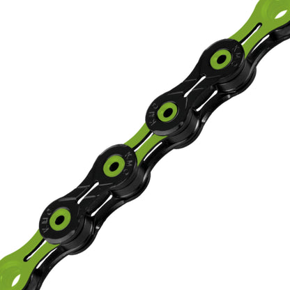 KMC X10 SL DLC 10 Speed Bike Chain Black/Green