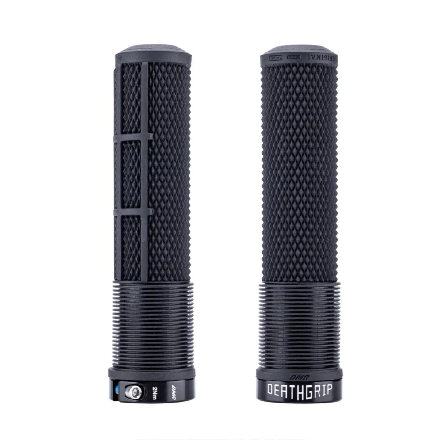 DMR DeathGrip 2 Black Thick Flangeless Bike Handlebar Grips Alternate 1