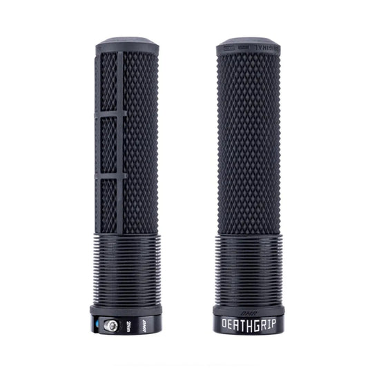DMR DeathGrip 2 Black Thick Flangeless Bike Handlebar Grips Alternate 1