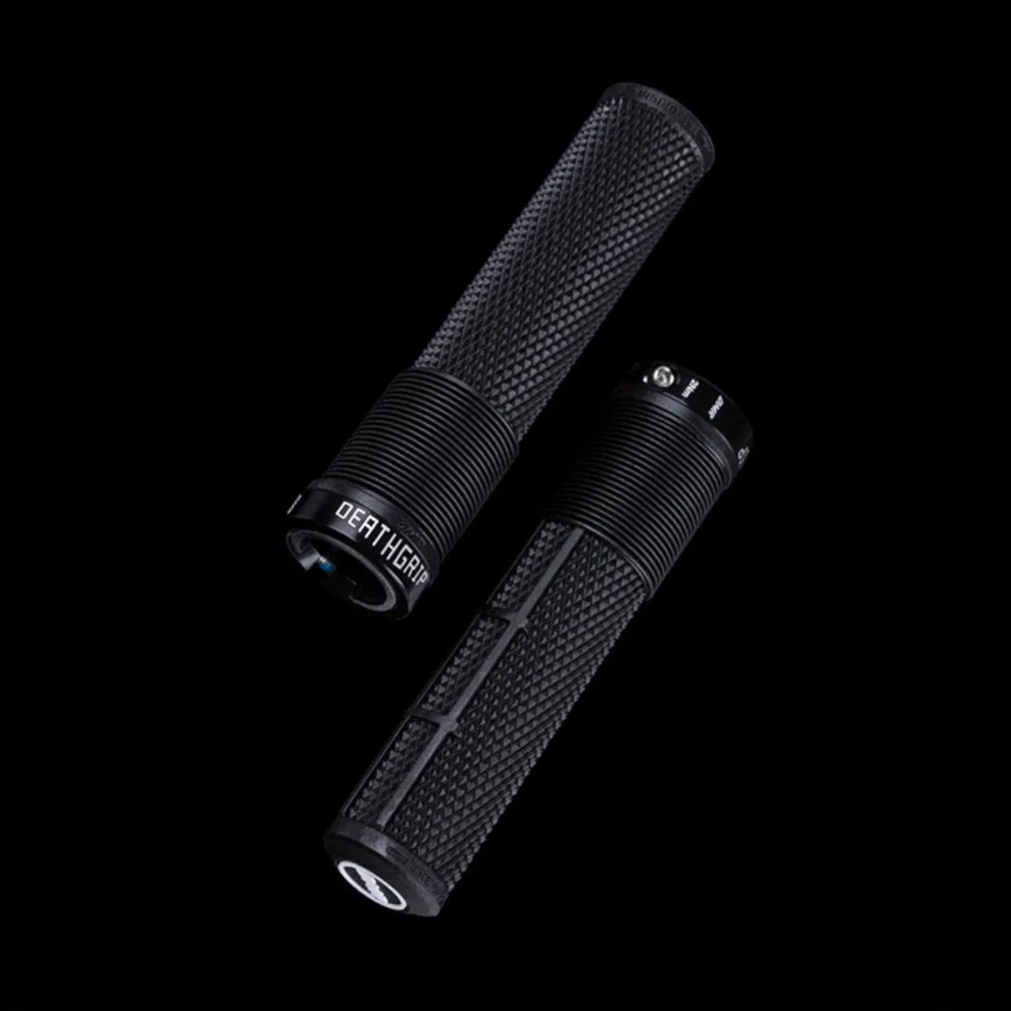 DMR DeathGrip 2 Black Thick Flangeless Bike Handlebar Grips Alternate 2