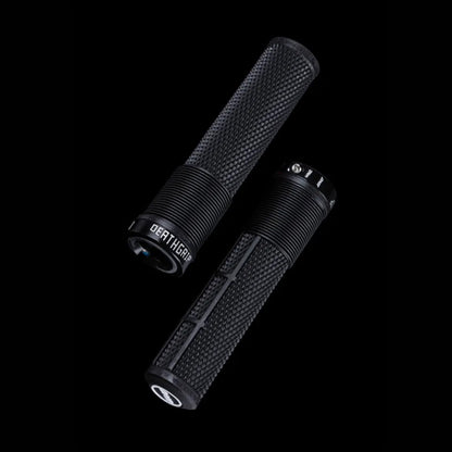 DMR DeathGrip 2 Black Thick Flangeless Bike Handlebar Grips Alternate 2