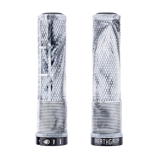 DMR DeathGrip 2 Snow Camo Thick Flangeless Bike Handlebar Grips Alternate 1