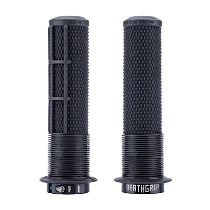 DMR DeathGrip 2 Black Thin Flanged Bike Handlebar Grips Alternate 1