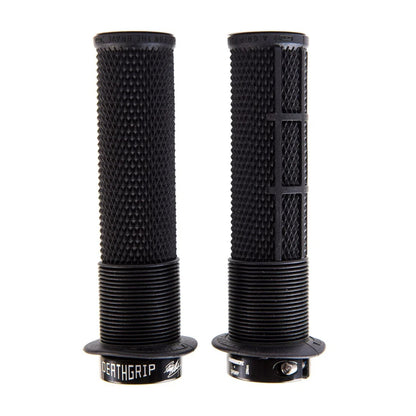 DMR Brendog Death Grip Flange Thick Soft Black Bike Handlebar Grips