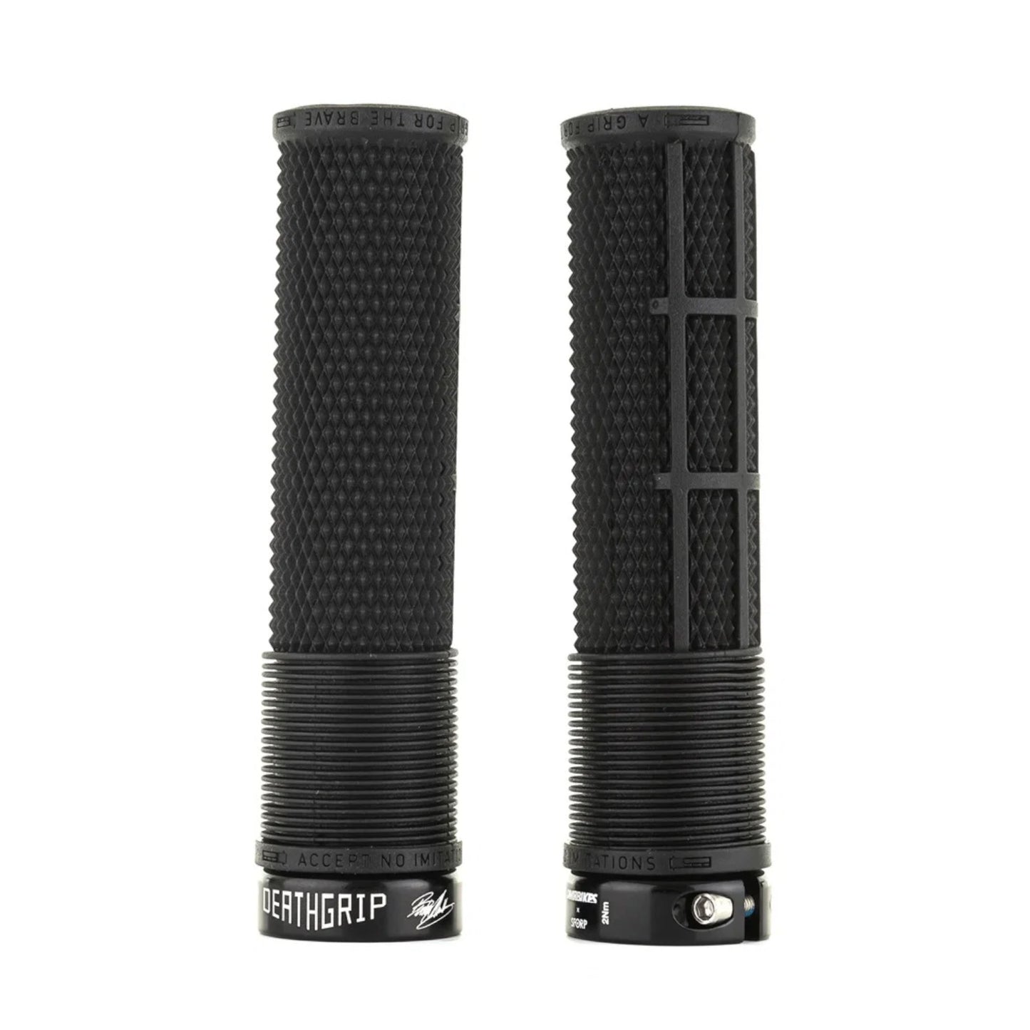 DMR Deathgrip Flangeless Thick Soft Bike Handlebar Grips
