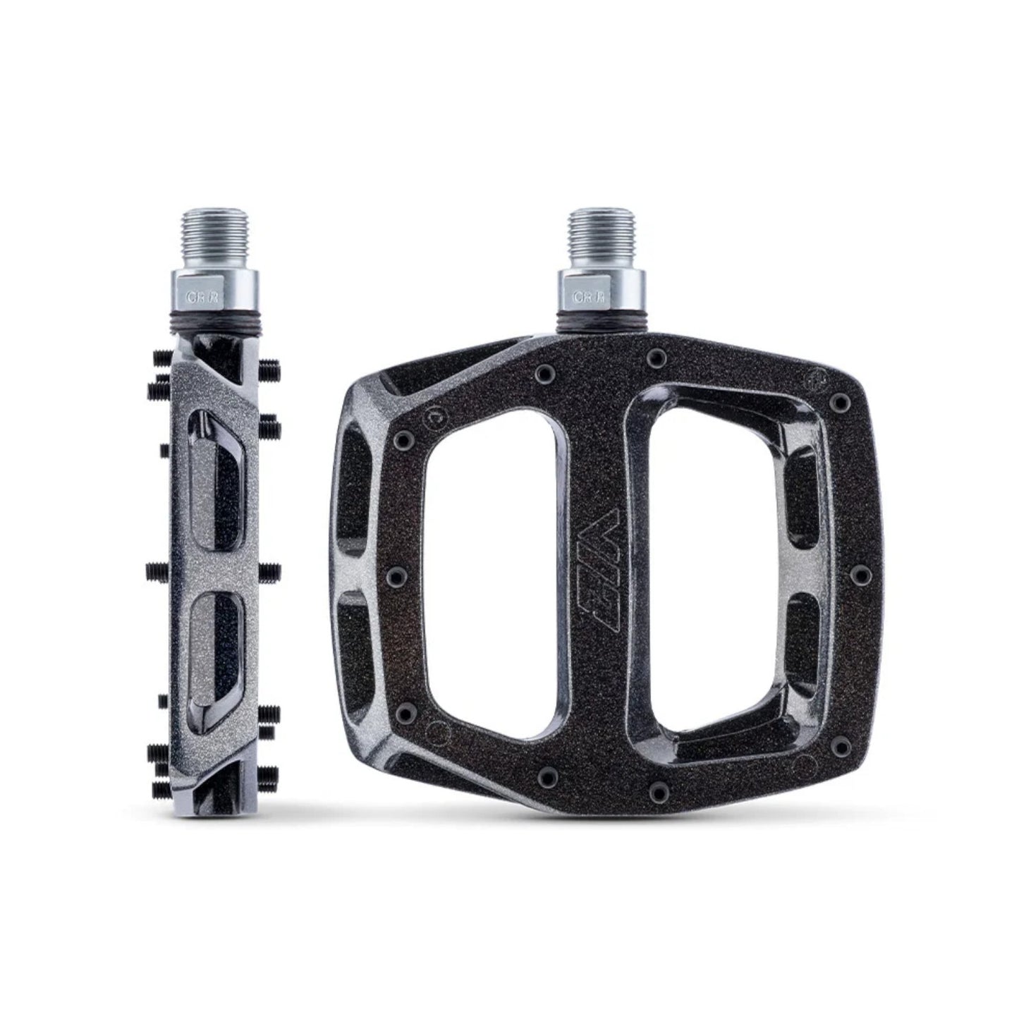 DMR V12 Black Galaxy 9/16 Inch Platform Bike Pedals