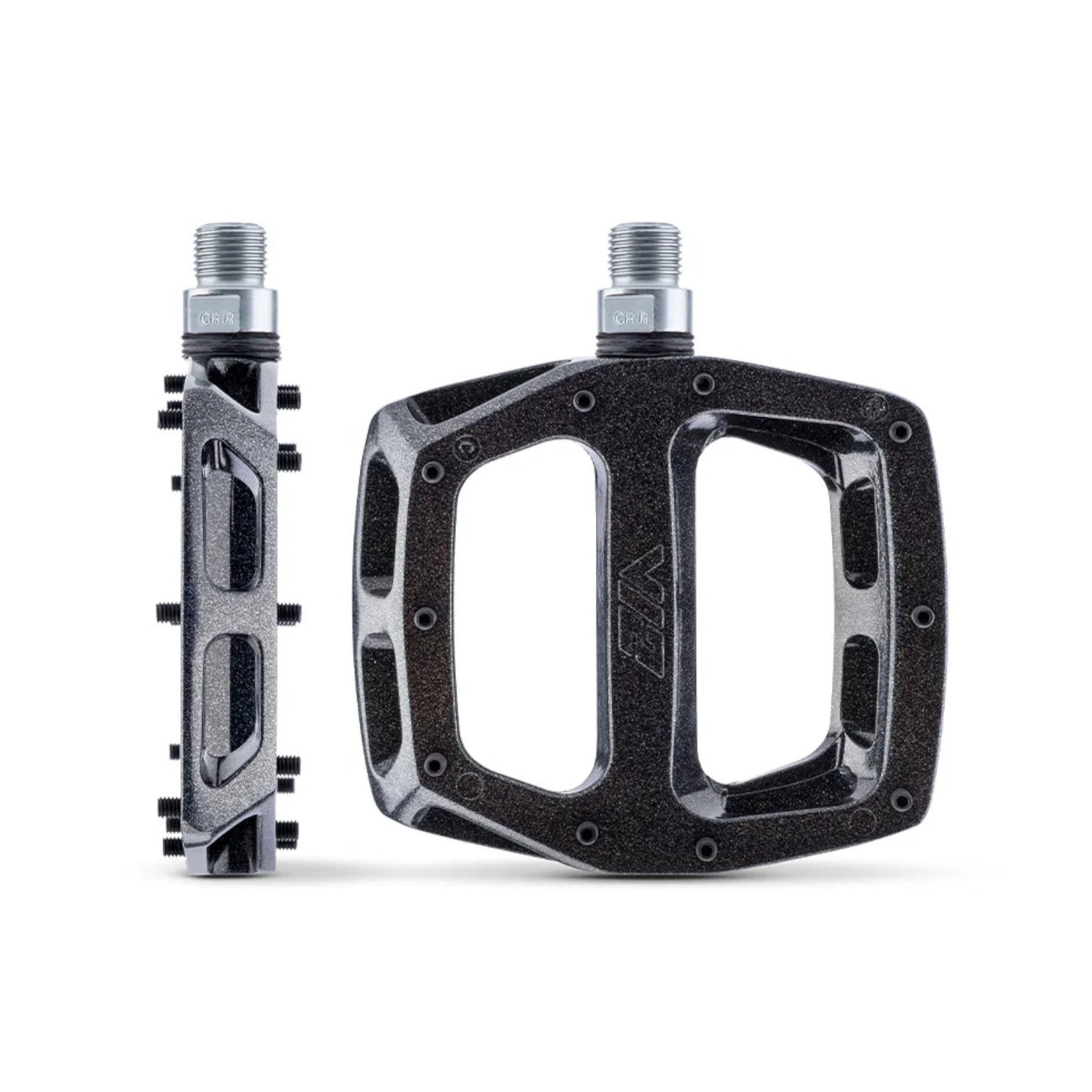 DMR V12 Black Galaxy 9/16 Inch Platform Bike Pedals