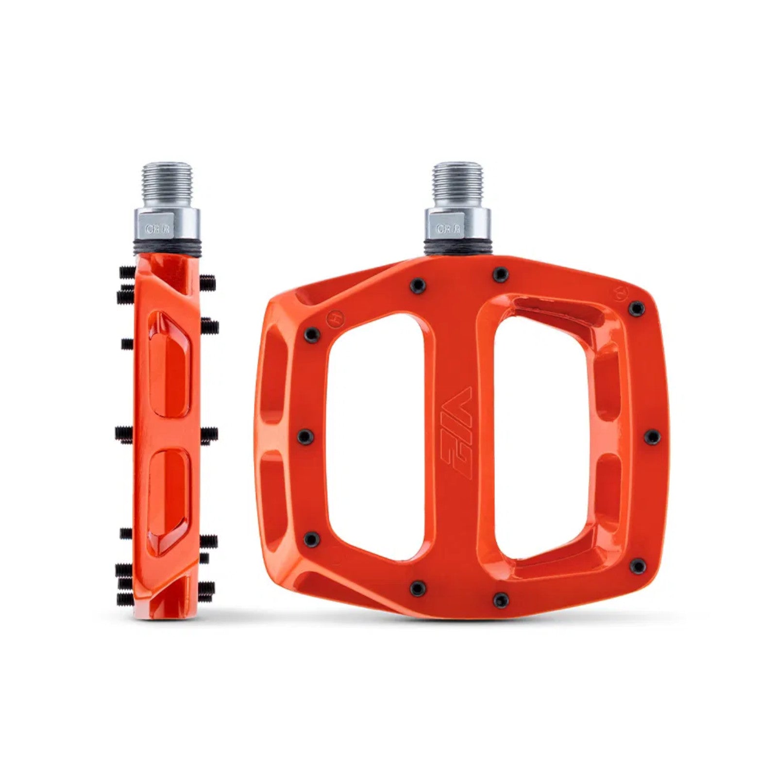 DMR V12 Tango Orange 9/16 Inch Platform Bike Pedals