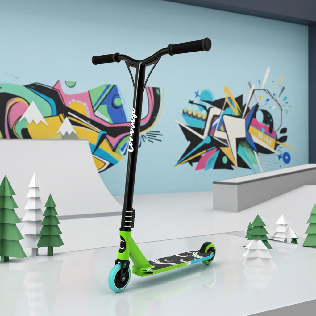 Contrast Stunt Scooter - Available in 3 Colours