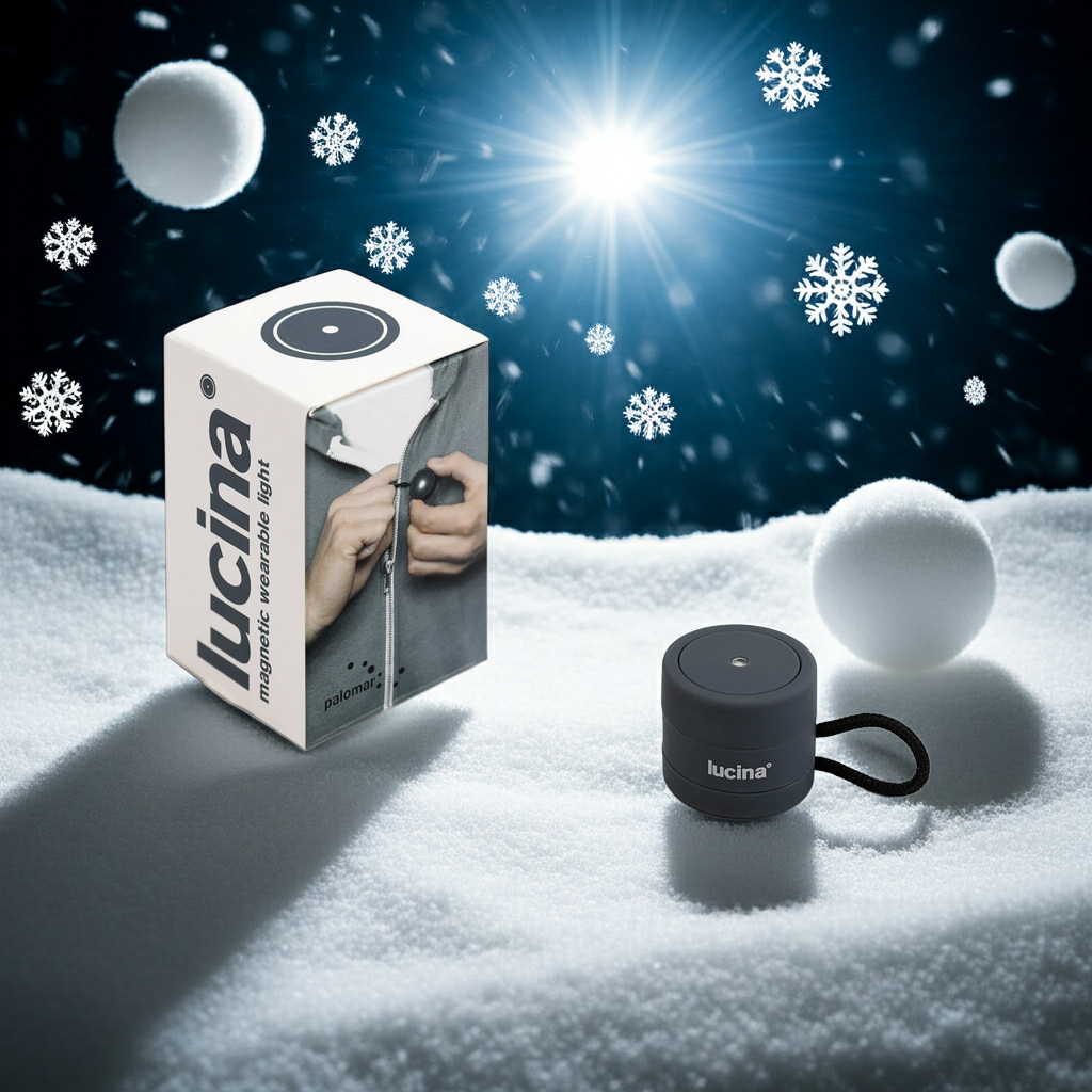 Palomar Lucina Magnetic Wearable Front Bike Light