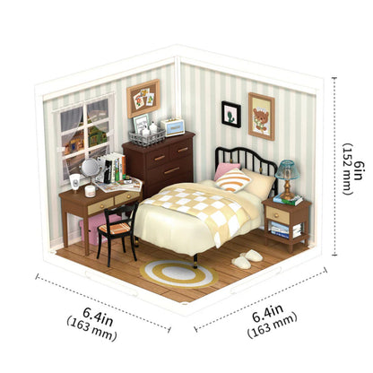 Rolife Sweet Dream Bedroom Super Creator DIY Miniature House DW009 3D Puzzle Alternate 4
