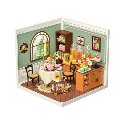 Rolife Sweet Sips Tea Super Creator DIY Miniature House DW011 3D Puzzle