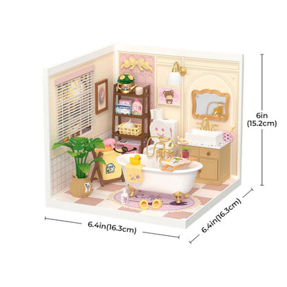 Rolife Pop Bubble Bathroom Super Creator DIY Miniature House DW014B 3D Puzzle Alternate 4
