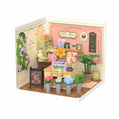 Rolife Fresh Flower Shop Super Creator DIY Miniature House DW017B 3D Puzzle
