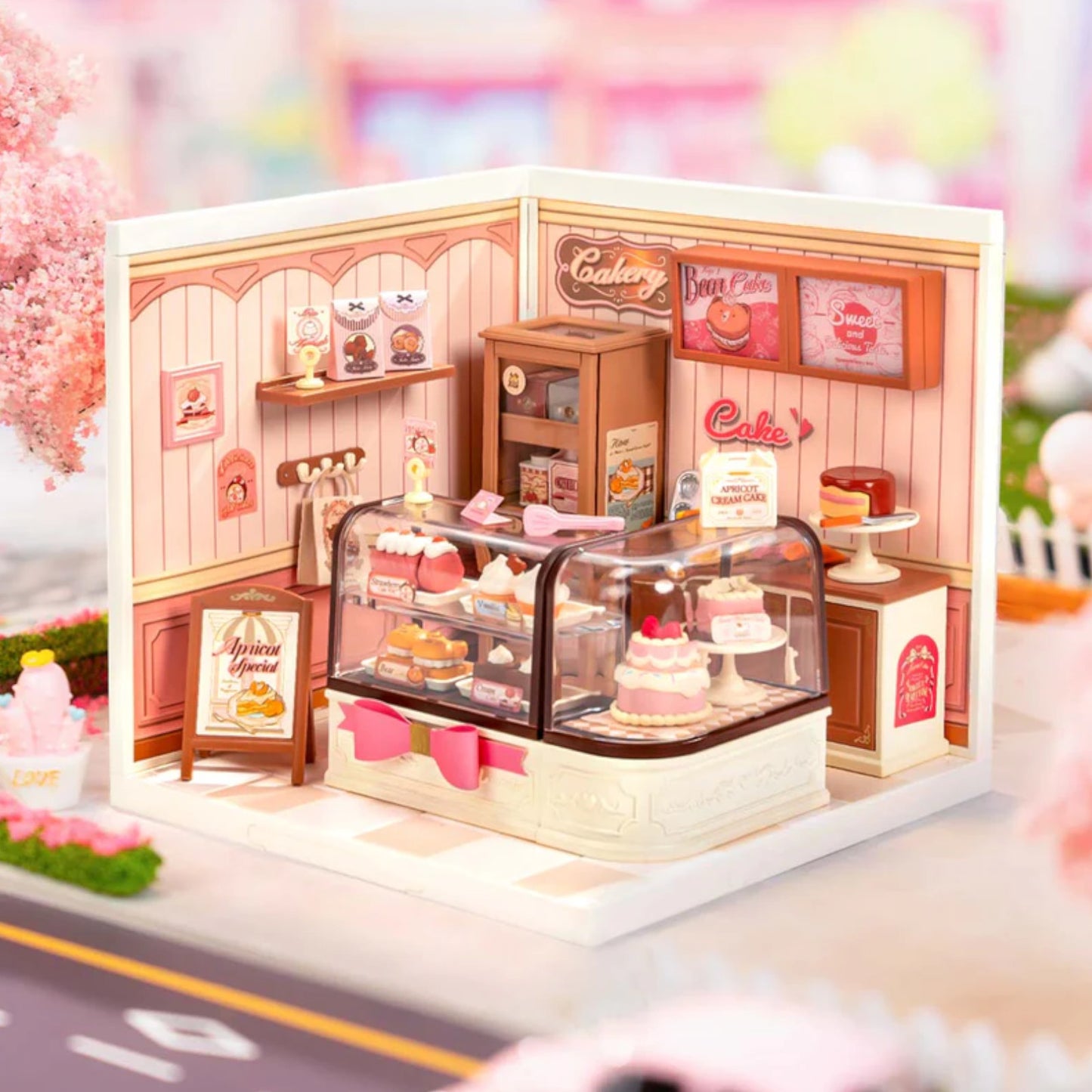 Rolife Tasty Cake Shop Super Creator DIY Miniature House DW019B 3D Puzzle Alternate 2