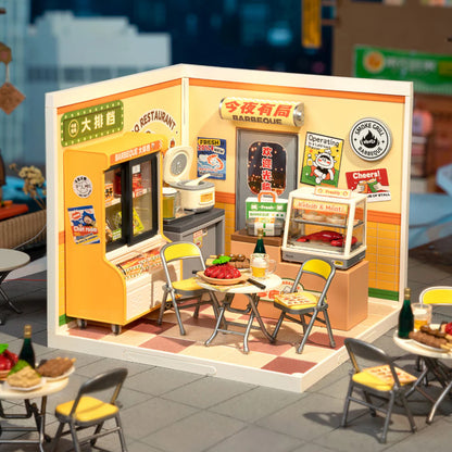 Rolife Night Out Food Stall DIY 3D Puzzle DW022 Alternate 3