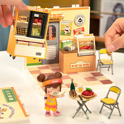 Rolife Night Out Food Stall DIY 3D Puzzle DW022 Alternate 4