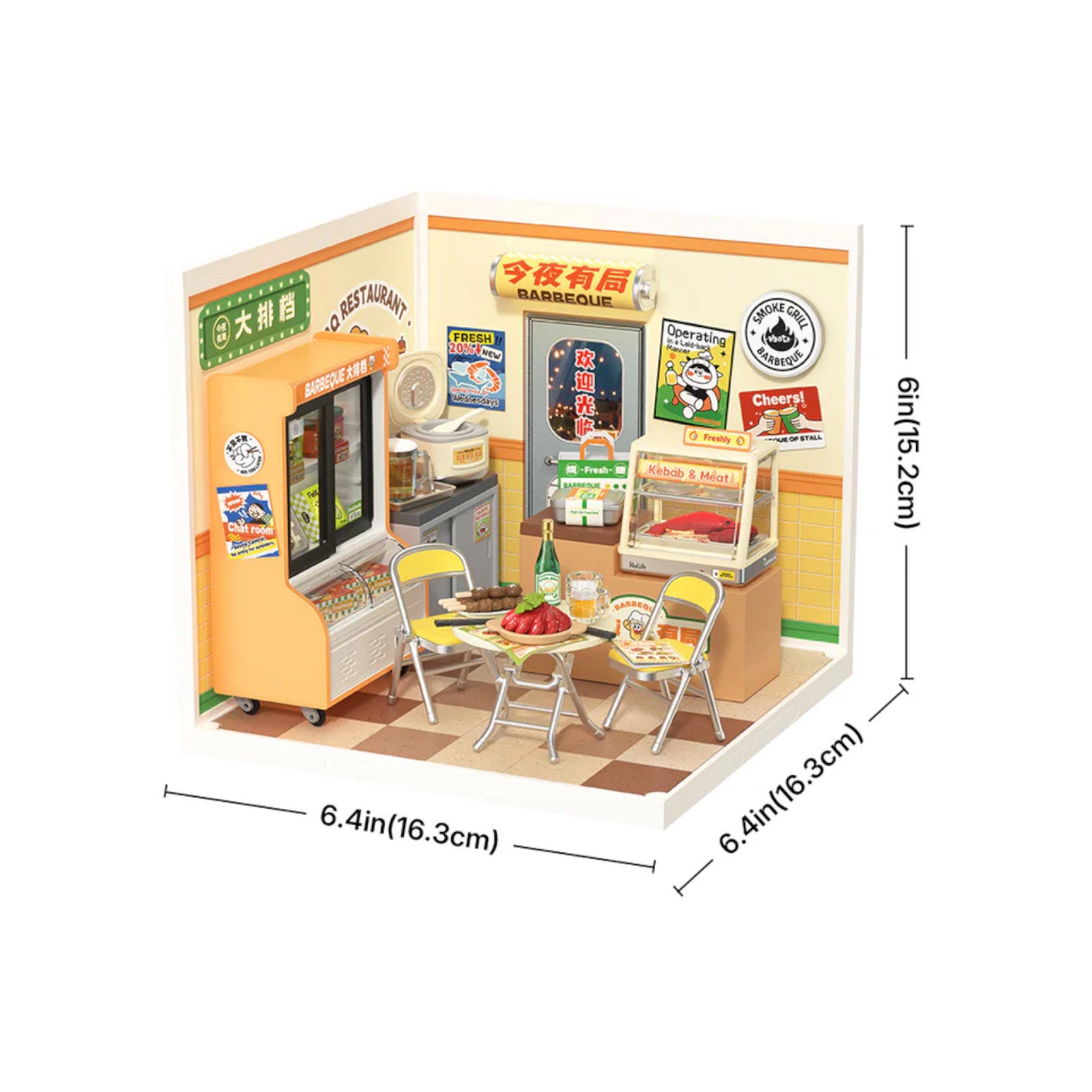 Rolife Night Out Food Stall DIY 3D Puzzle DW022 Alternate 7