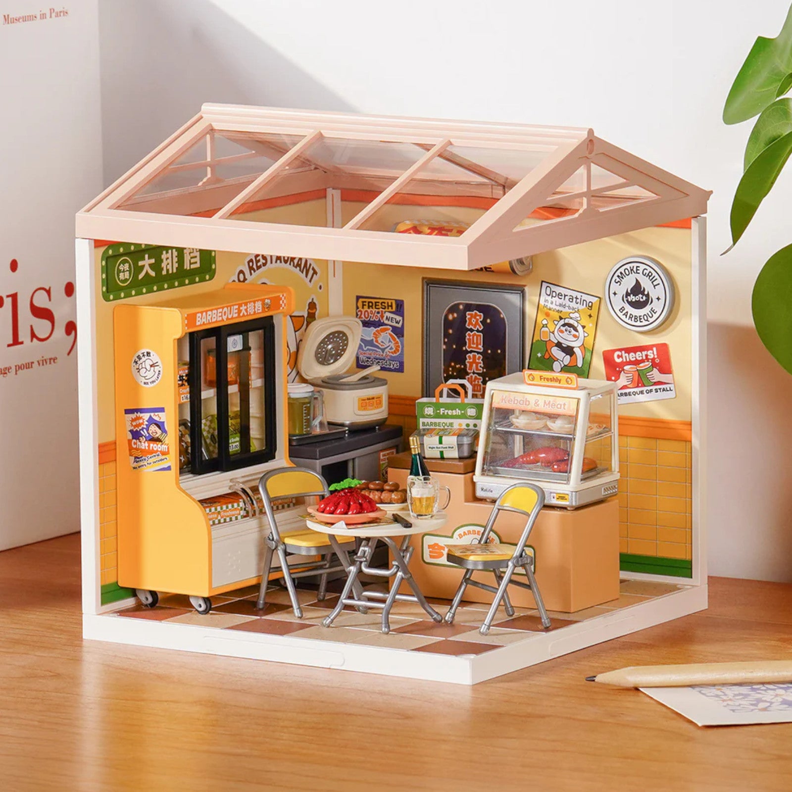Rolife Night Out Food Stall DIY 3D Puzzle DW022 Alternate 2