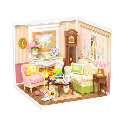 Rolife Holiday Tea Time DIY Miniature House 3D Puzzle DW023 Alternate 1