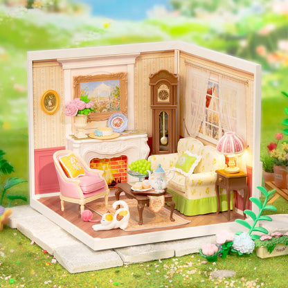 Rolife Holiday Tea Time DIY Miniature House 3D Puzzle DW023 Alternate 3