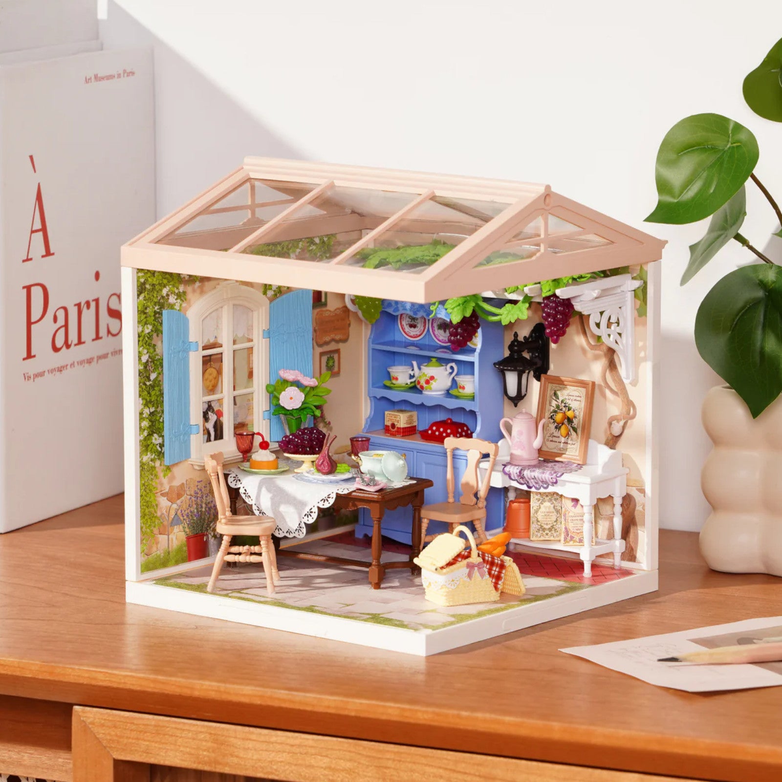 Rolife Midsummer Dream Yard DIY Miniature House 3D Puzzle DW025 Alternate 1