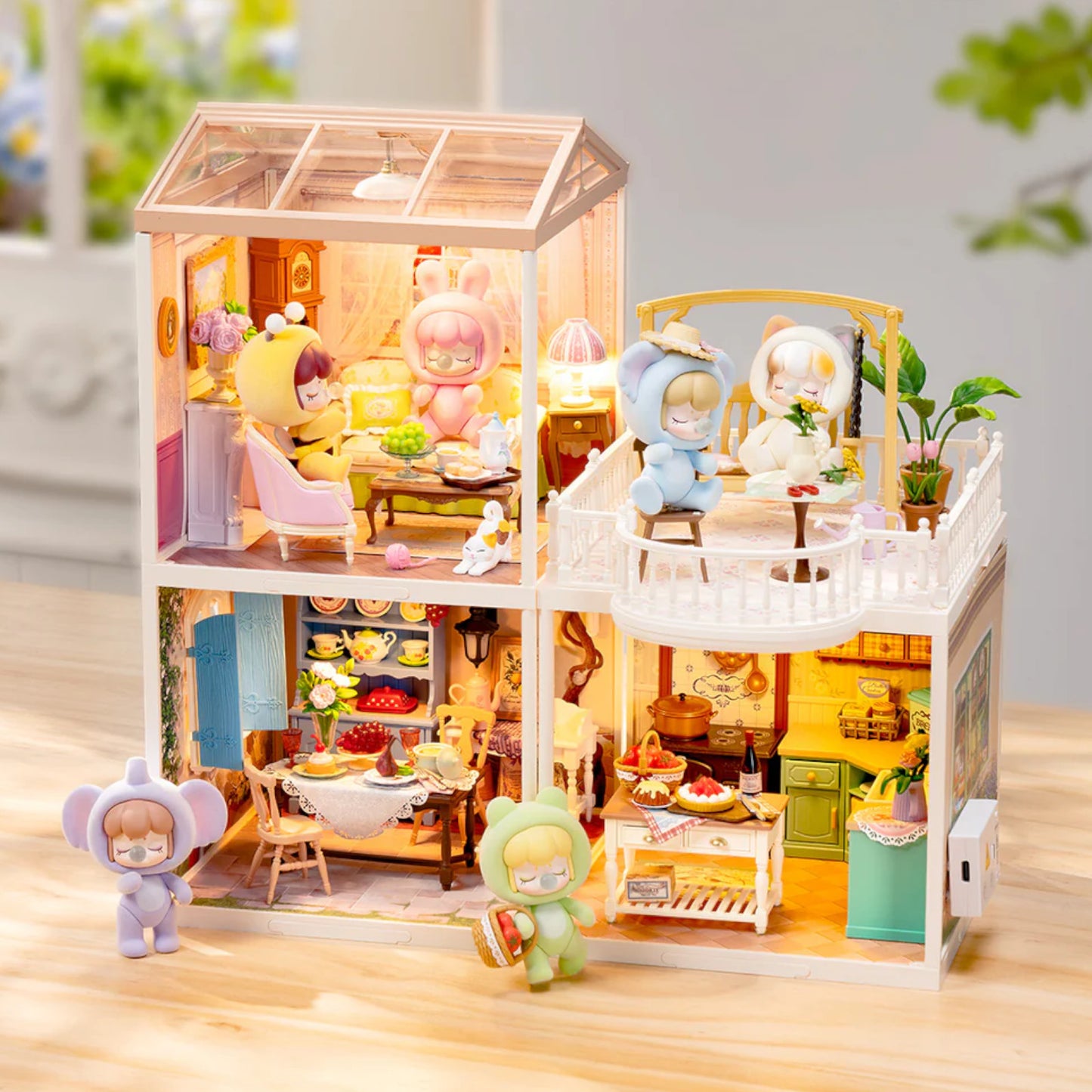 Rolife Midsummer Dream Yard DIY Miniature House 3D Puzzle DW025 Alternate 5