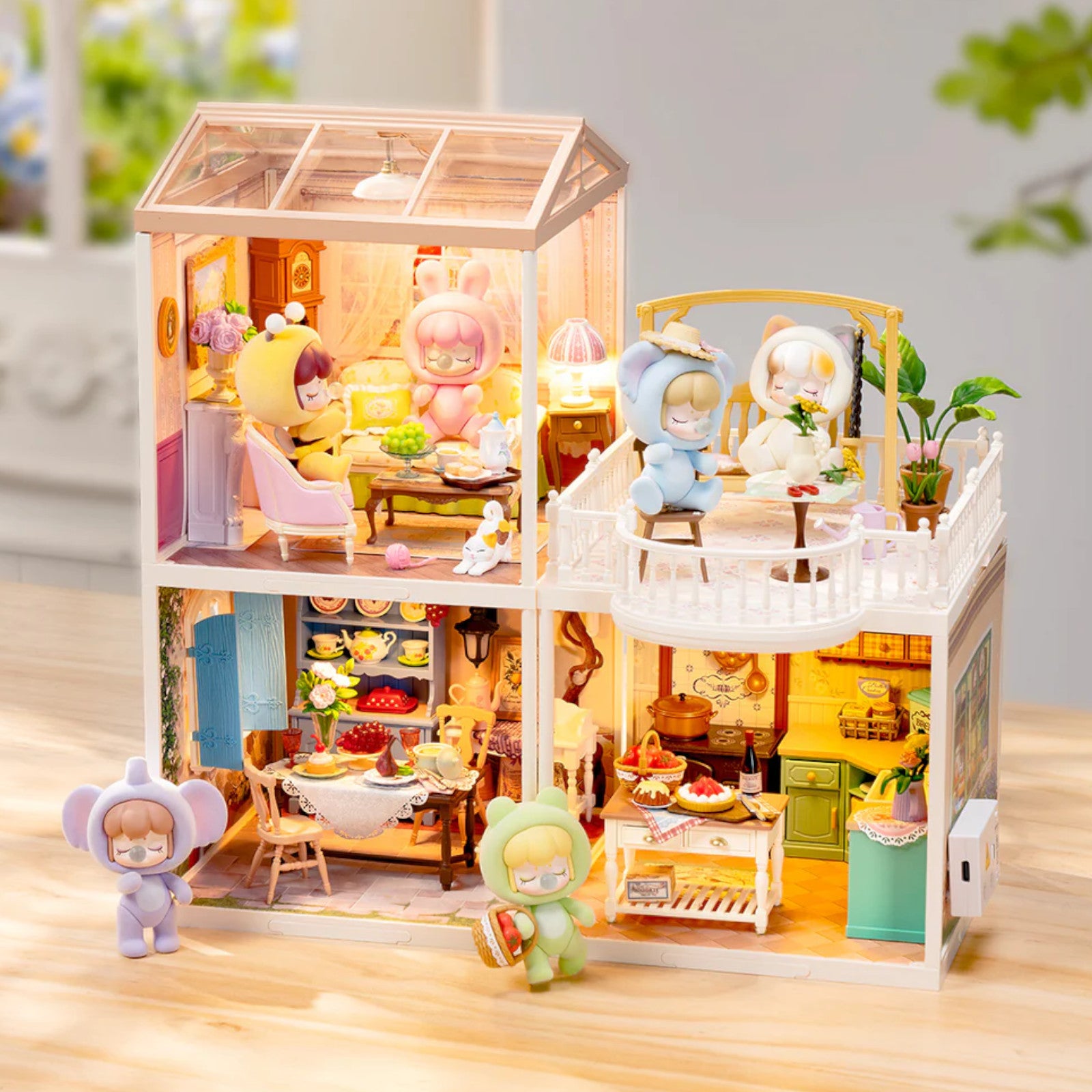 Rolife Midsummer Dream Yard DIY Miniature House 3D Puzzle DW025 Alternate 5