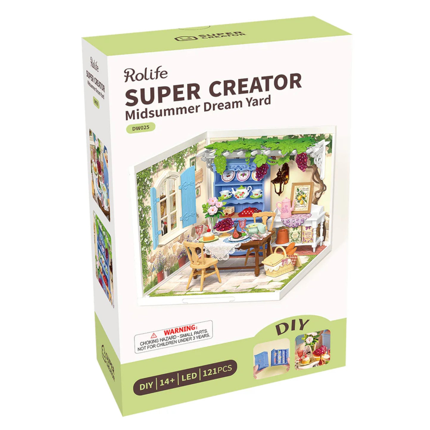 Rolife Midsummer Dream Yard DIY Miniature House 3D Puzzle DW025 Alternate 7