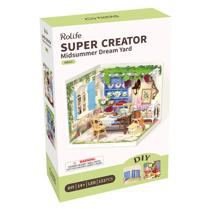 Rolife Midsummer Dream Yard DIY Miniature House 3D Puzzle DW025 Alternate 7